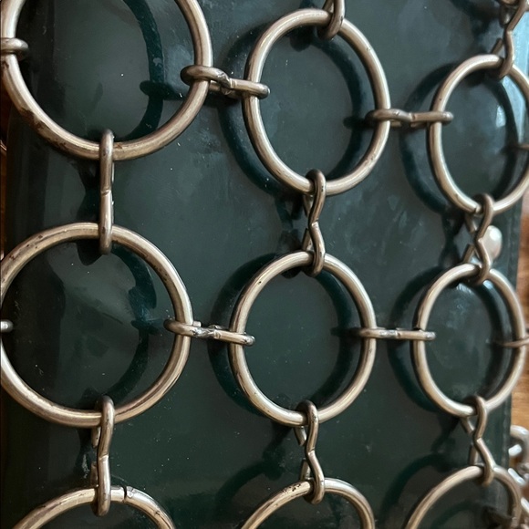 Vintage 1968  Green Chain-Link Purse - Picture 5 of 5